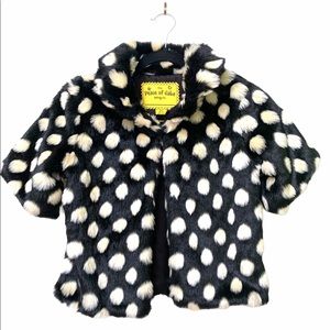 Piece of Cake Girls Faux Fur Jacket